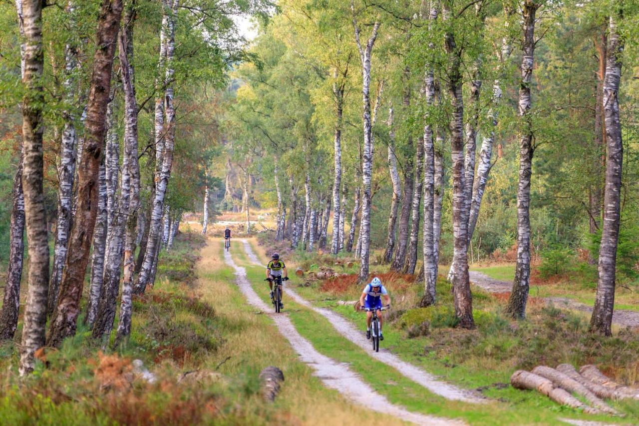 Chalet Op De Veluwe # Berk Путен Екстериор снимка
